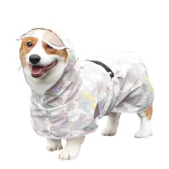 PHILCON 犬用レインコート 黒と紫 楽天市場】暗闇で光るレインコート PAIKKA ビジビリティレイン